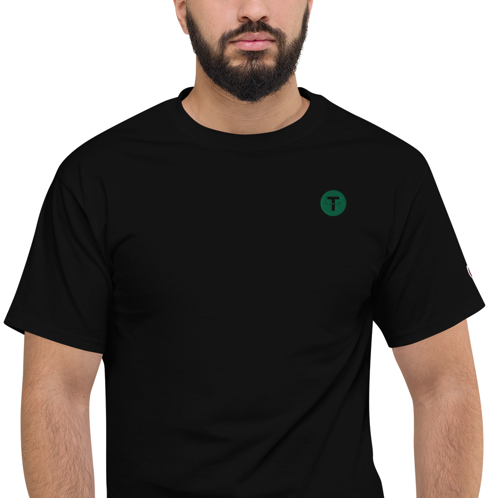 Tether (USDT) - Men's Champion T-Shirt