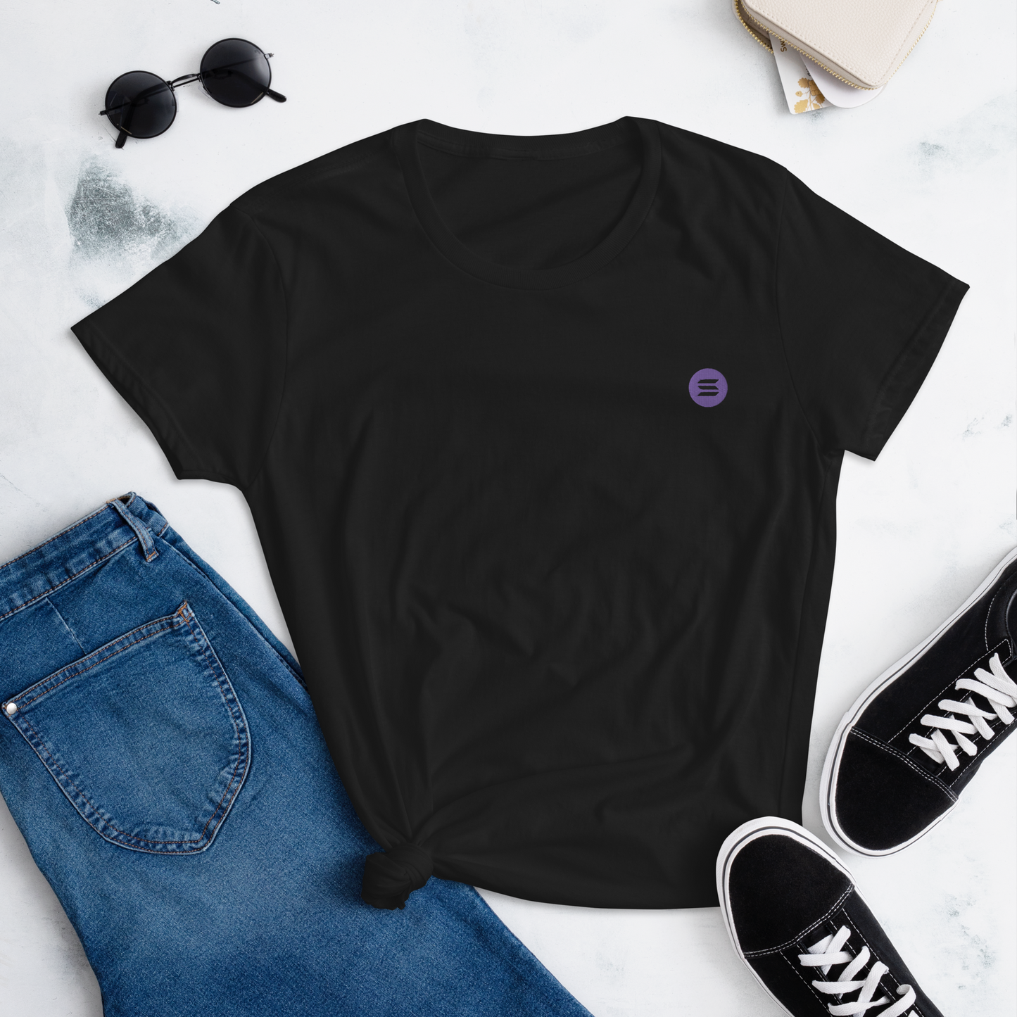 Solana (SOL) - Women's short sleeve t-shirt