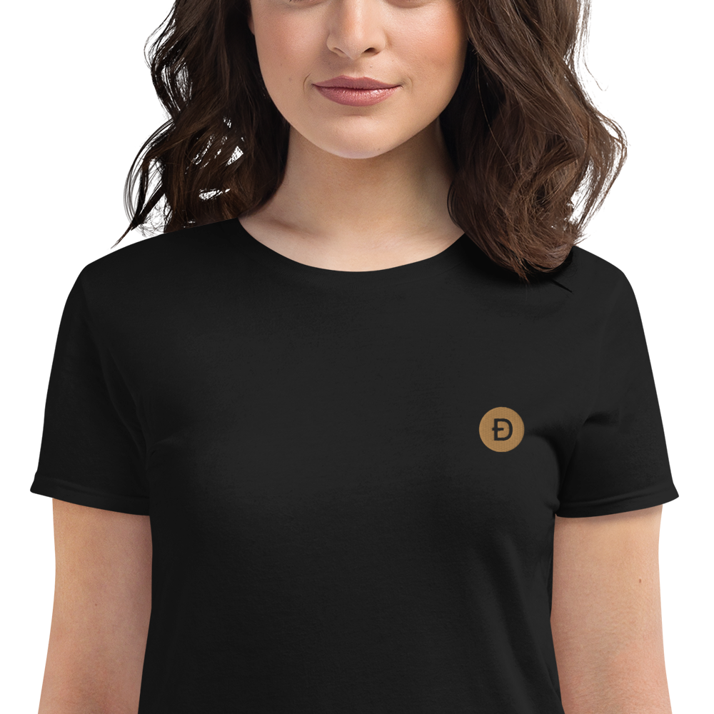 Dogecoin (DOGE) - Women's short sleeve t-shirt