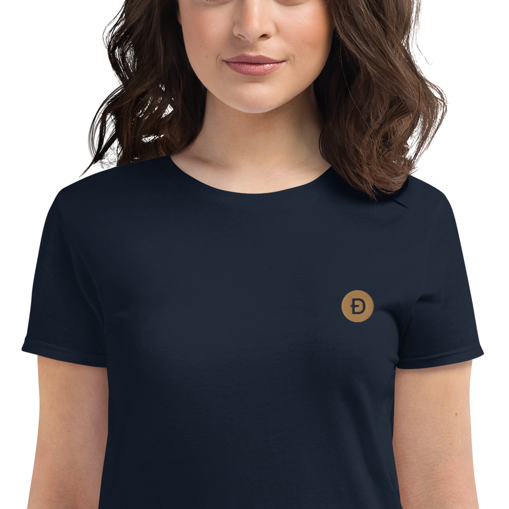 Dogecoin (DOGE) - Women's short sleeve t-shirt