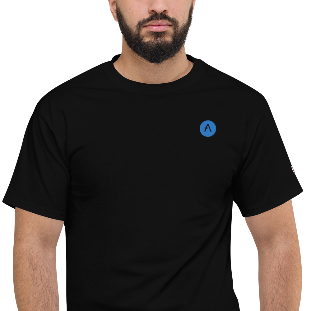 Aave (AAVE) - Men's Champion T-Shirt