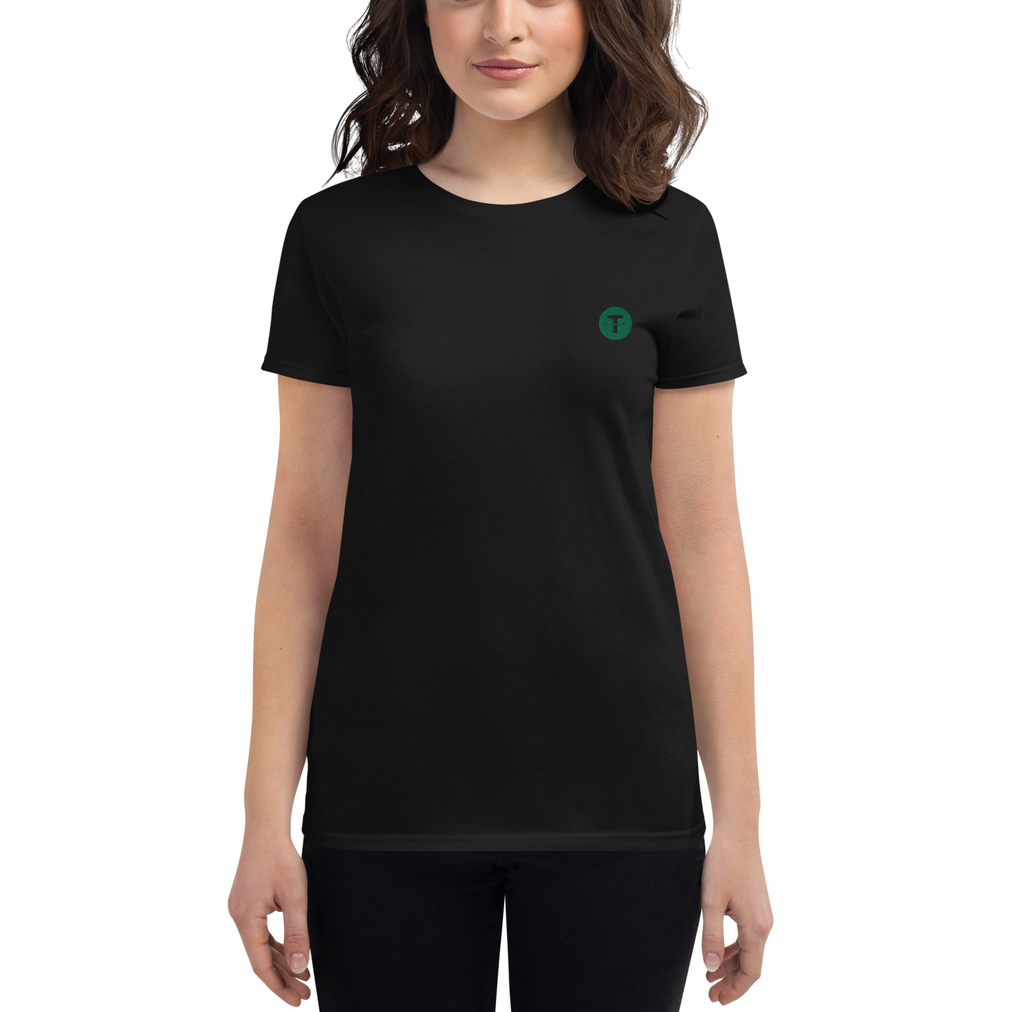 Tether (USDT) - Women's short sleeve t-shirt
