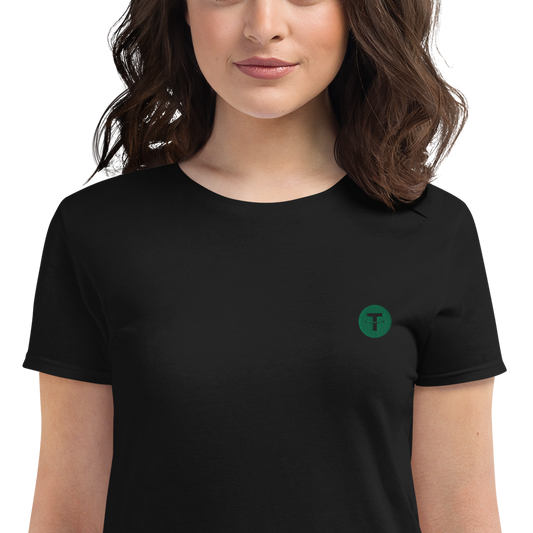 Tether (USDT) - Women's short sleeve t-shirt