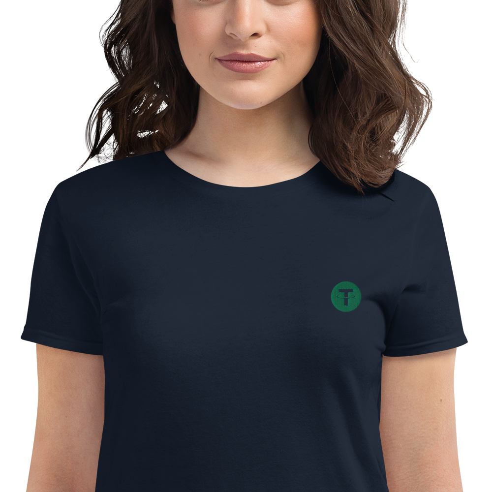 Tether (USDT) - Women's short sleeve t-shirt